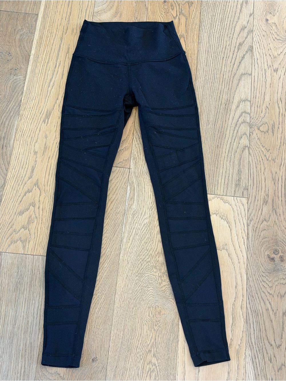 lululemon athletica Black High-Rise Panel Leggings